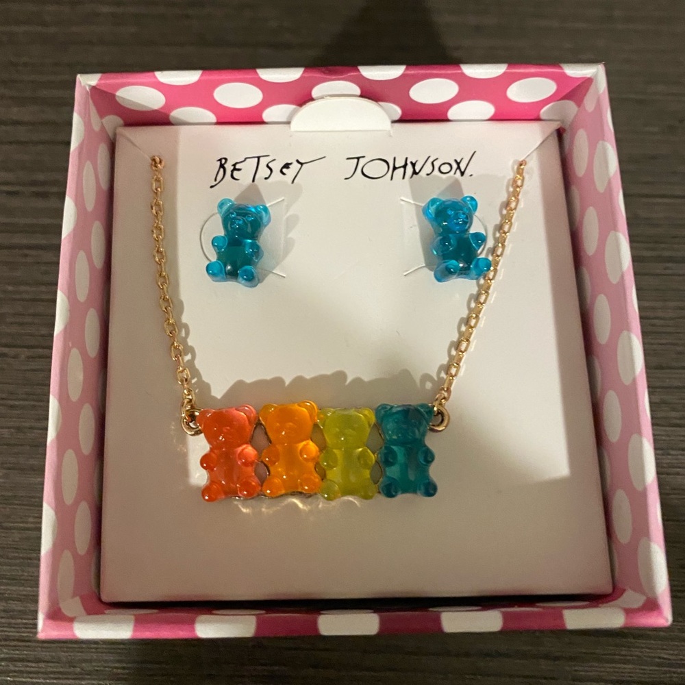 Betsey Johnson Gummy Bear Earrings